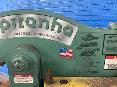 Used PIRANHA P50 Ironworkers Ohio US | HGR 24 #1343900
