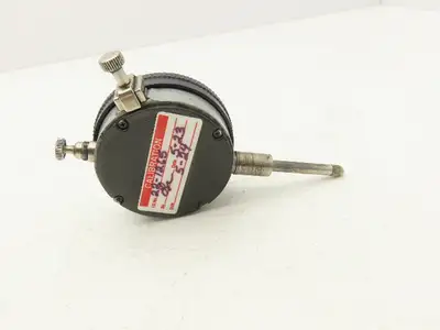 Mitutoyo 2416S-10 Dial Drop Indicator 0-100 Dial 0-1" Range .001" Flat Back