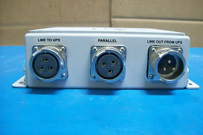 UPS BYPASS SWITCH 77-2666 REV 01JE