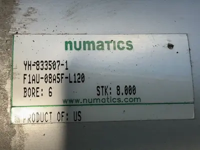 Used NUMATICS F1AU08A5FL120 Pumps Ohio US | HGR 24 #1506943