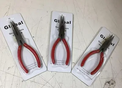 3132-700 Lot of 25 Global Tools/Koion New Needle Nose Pliers Model GLC-106