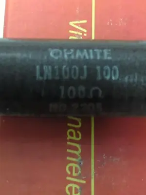 New | in-Stock OHMITE LN100J100 Miscellaneous Equipment (Electrical & Power) | Surplus Asset Holdings #1200974