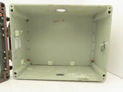 Electrical Enclosure Control Panel HMI 300x400x150mm 7" x 5" Cutout 22mm Hole