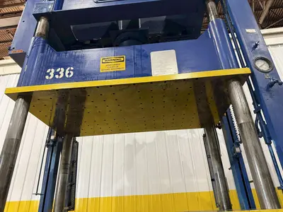 75 TON DAKE MODEL #18-558 HYDRAULIC 4-POST PRESS,  23" STROKE: YOBRO #24094