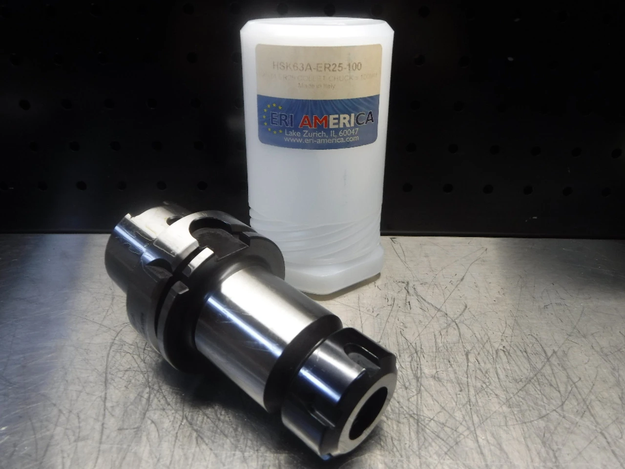 ERI America HSK63A ER25 Collet Chuck 100mm Pro HSK63A-ER25-100 (LOC1943B)