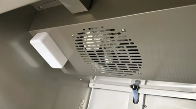 171-0099 28” Stainless Steel 1 Door Self Contained Reach In Freezer