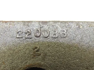 Acco Bridge Crane Rail Support Clamp Plate Cast Iron 2-1/2 x 2-3/4" Lot of 10