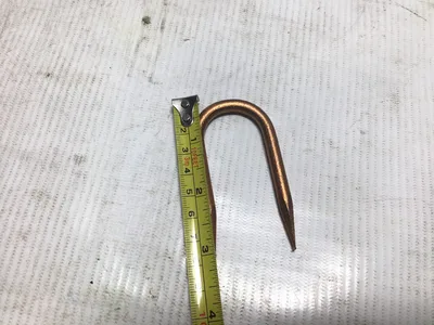 Joslyn MFG & Supply Co. Copper Coated Pole Moulding Staples J6522
