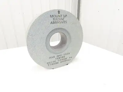 Radiac Abrasives N338141 16x5x5 Surface Grinding Wheel GC150 G+800F V4 1555RPM