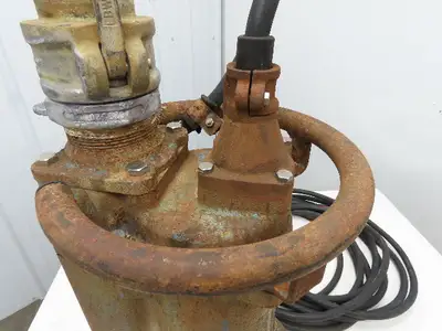 Tsurumi KRS2-B3 Submersible 3" Dewatering Sump Pump 5Hp 460V 383 GPM 57 Ft-Hd