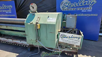 Used BERTSCH #8-B Plate Bending Rolls including Pinch California US | Sterling Machinery Exchange #1467064