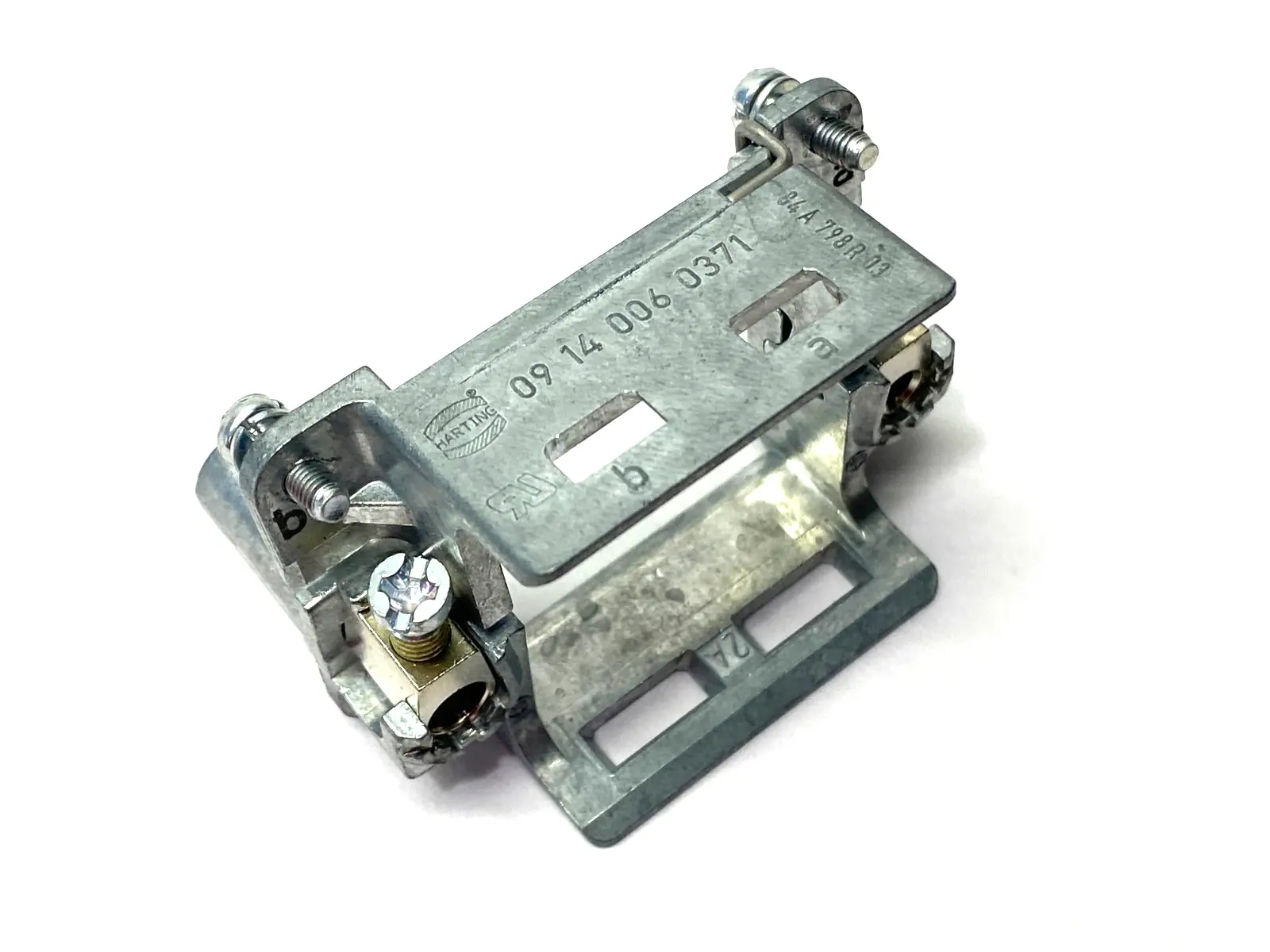 New | in-Stock HARTING Han Hinged Frame Plus for 2 Modules a-b, Size 6B Connector Accessories Michigan US | Maverick Industrial Sales #1475441