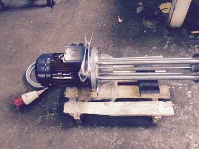 2.2 kW Rigal-Bennett S/S Shearhead Mixer