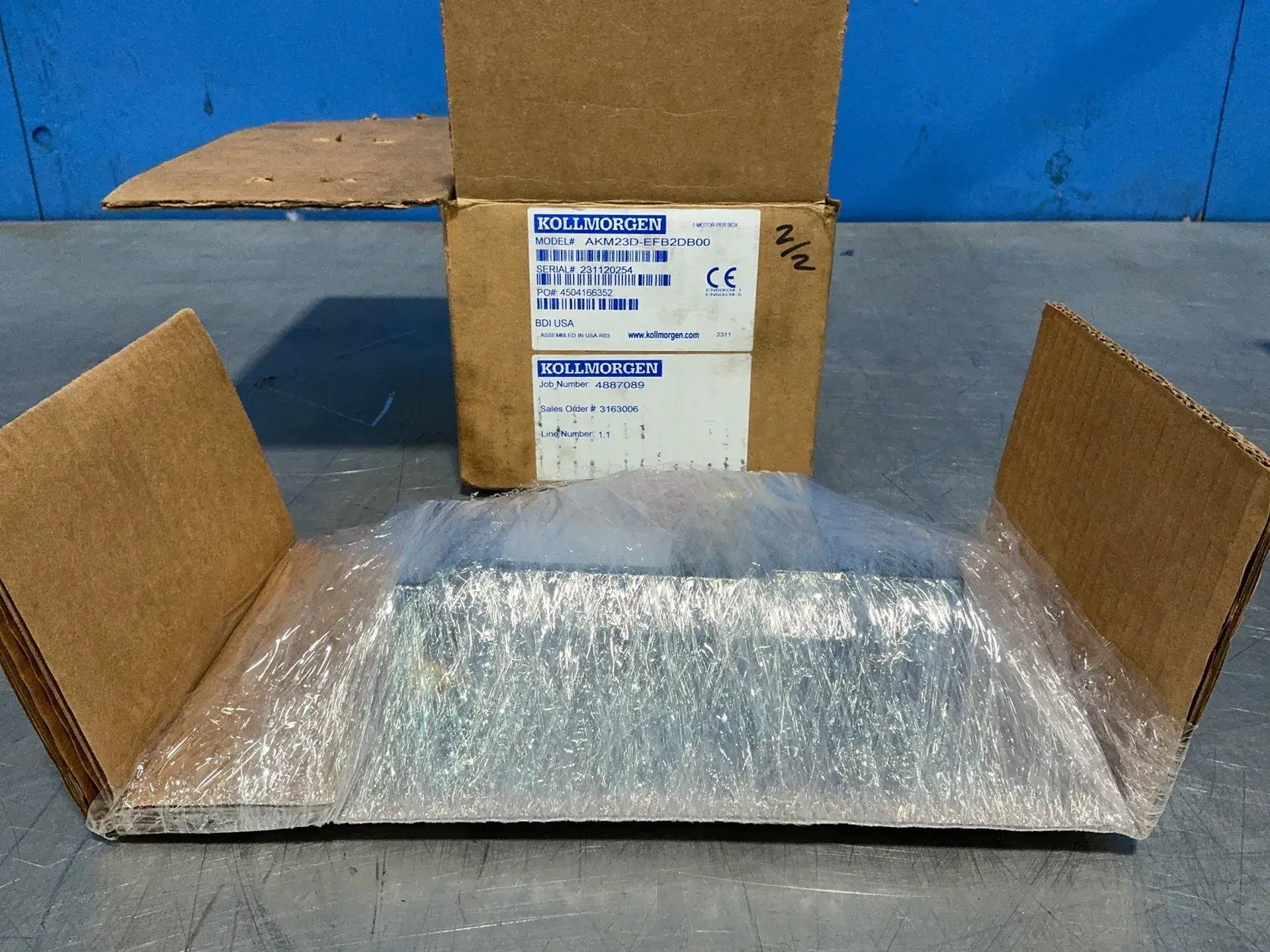 New | in-Stock KOLLMORGEN AKM23DEFB2DB00 Motors (misc) Ohio US | HGR 24 #1329518