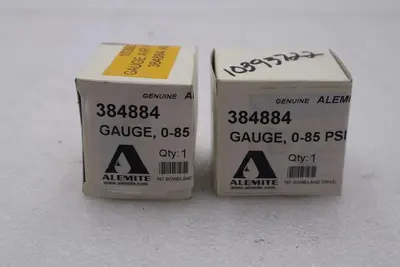 ALEMITE 38488 GAUGE 0-85 PSI STOCK #K-1904