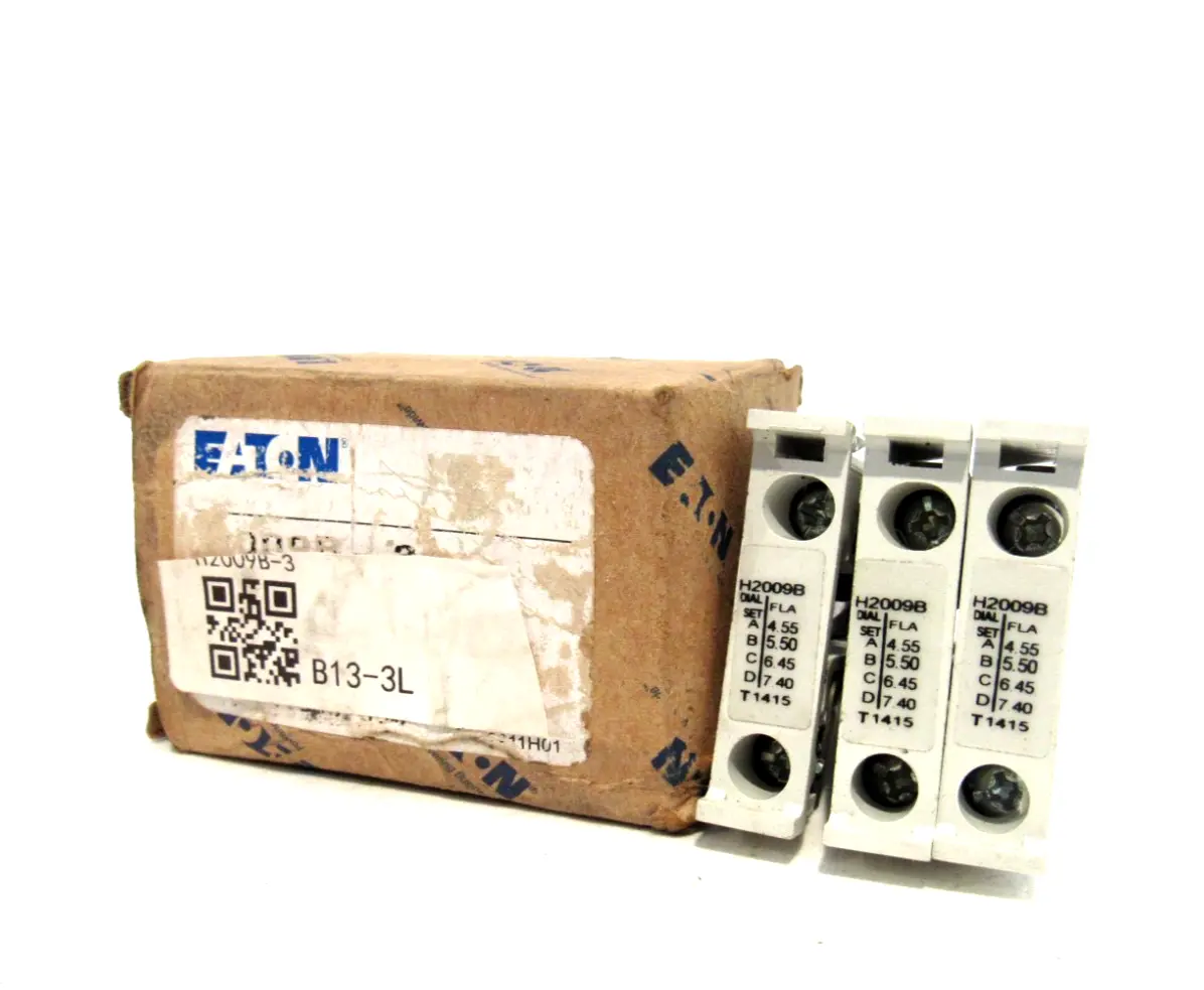 BOX OF 3 NEW EATON H2009B-3 HEATER PACK H2009B3