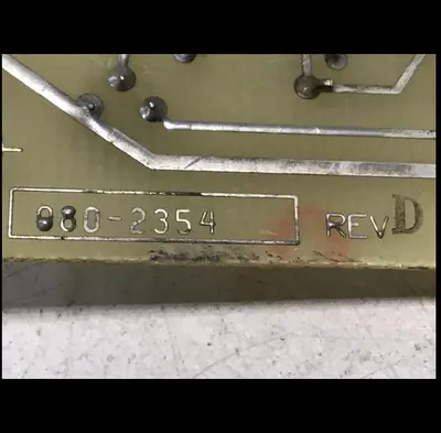 USED SCI 080-2354 REV D