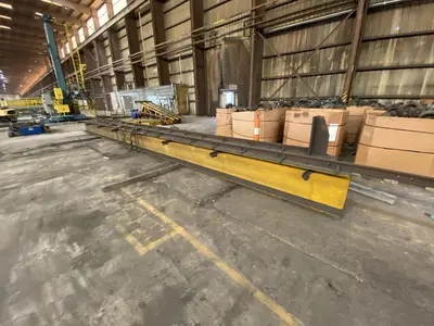 11 TON X 38' PROSERV SINGLE LEG POWERED GANTRY CRANE, NEW 2015: YOBRO #24061