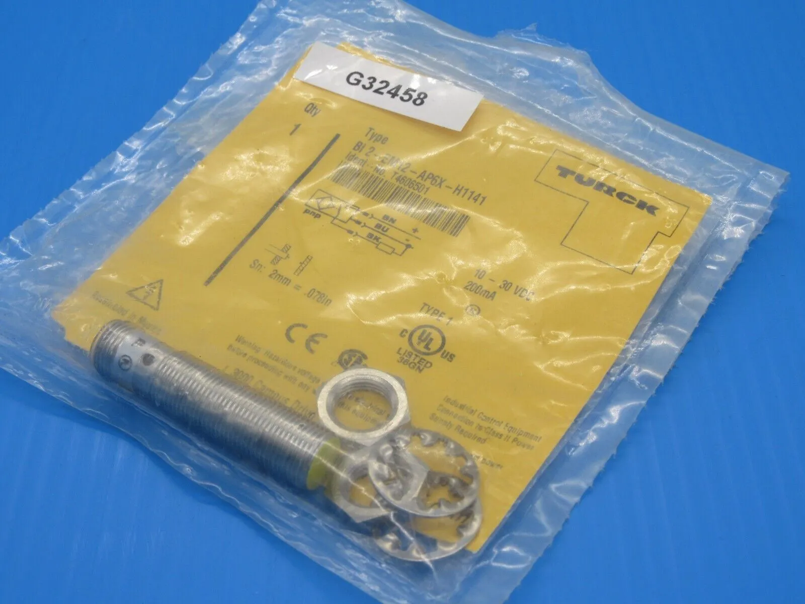 NEW TURCK BI2-EM12-AP6X-H1141 SENSOR BI2EM12AP6XH1141