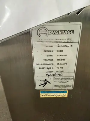 USED 2005 ADVANTAGE ENGINEERING SK-34100-41D1