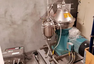 Alfa-Laval BTPX 205 SGD-34CDP-50 clarifier centrifuge, 316L SS.