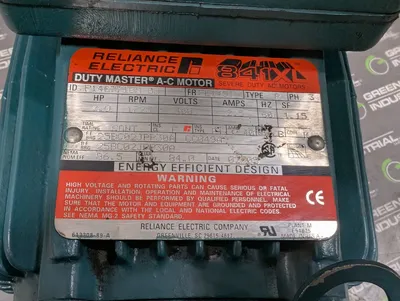 Reliance Electric P14G7710N-BH AC Motor 2 HP 1725 RPM FL145T Frame 460V Used