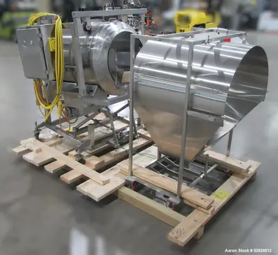Used Stainless Steel Flavoring Drum with Adjustable Pitch & Control Panel