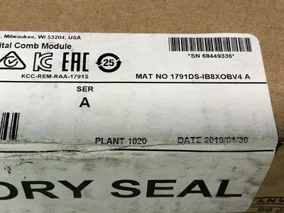 New | in-Stock 2019 ALLENBRADLEY 1791DSIB8XOBV4 PLC Input & Output Ohio US | HGR 24 #1549599