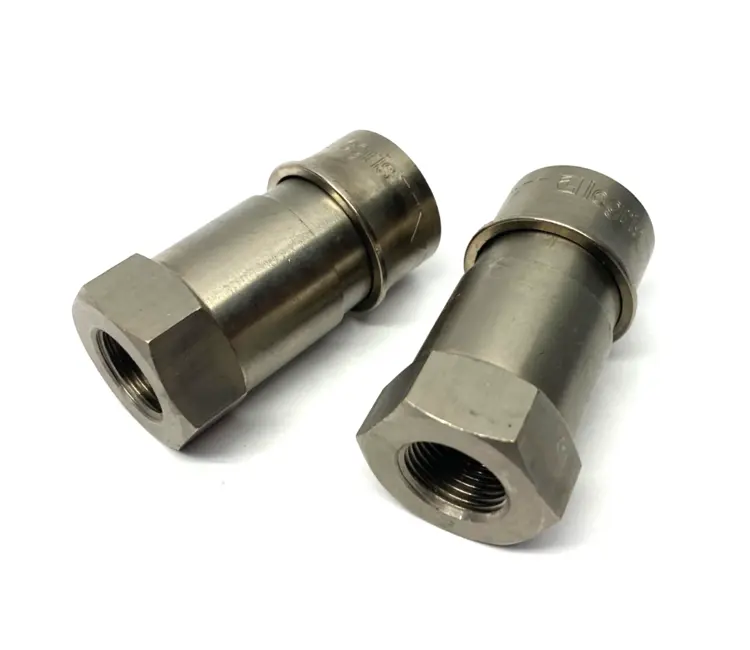 Used PARKER LEGRIS QUICK-ACTING METAL COUPLER G1/2, 12MM DIA PLC Ethernet Equipment | Maverick Industrial Sales #1102598