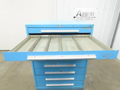 Nu-Era Modular Tool Storage Cabinet 10 Drawer 45x28x61" Stanley Vidmar Lista