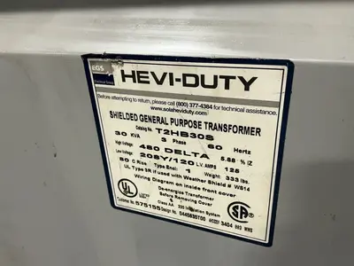 Used HEVIDUTY T2HB30S Distribution Transformers Ohio US | HGR 24 #1542152
