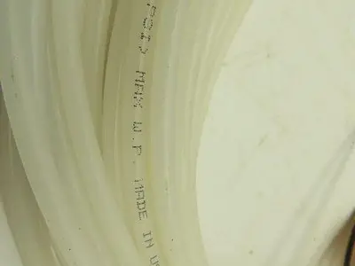 Eaton PT24004NA Polyethylene LLDPE Clear Plastic Tubing 0.25" x 0.12"  200' Roll