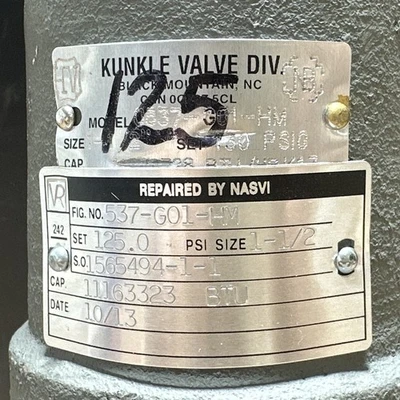 USED Kunkle 0537-G01-HM0125