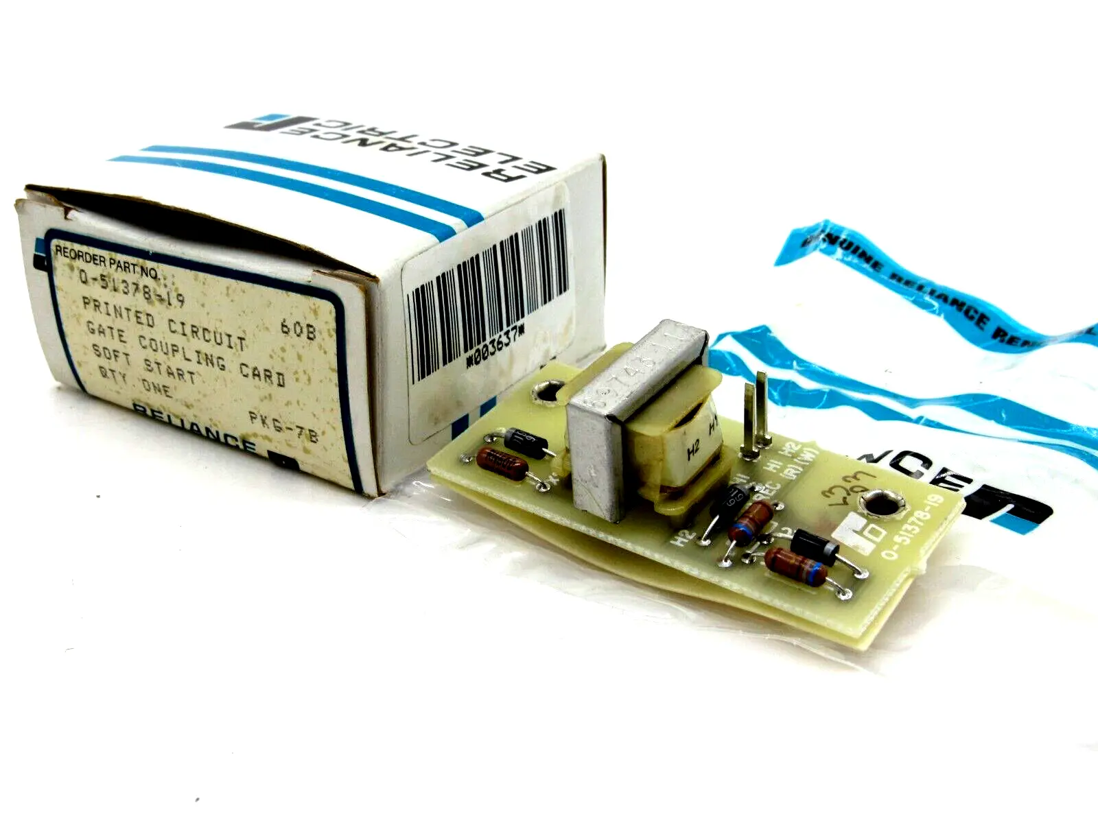 NEW RELIANCE ELECTRIC 0-51378-19 CIRCUIT GATE COUPLING CARD 05137819