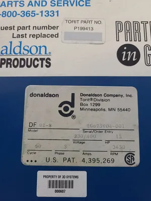 2001 DONALDSON TORIT DF2-8 Dust Collectors | Asset Exchange Corporation (7)