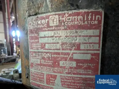 USED Farrel F80 Farrel Banbury Mixer, 600 HP
