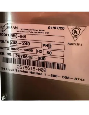 Used 2020 ALTO SHAAM VMC-H2H Ovens British Columbia CA | Surrey Food Equipment #1326933
