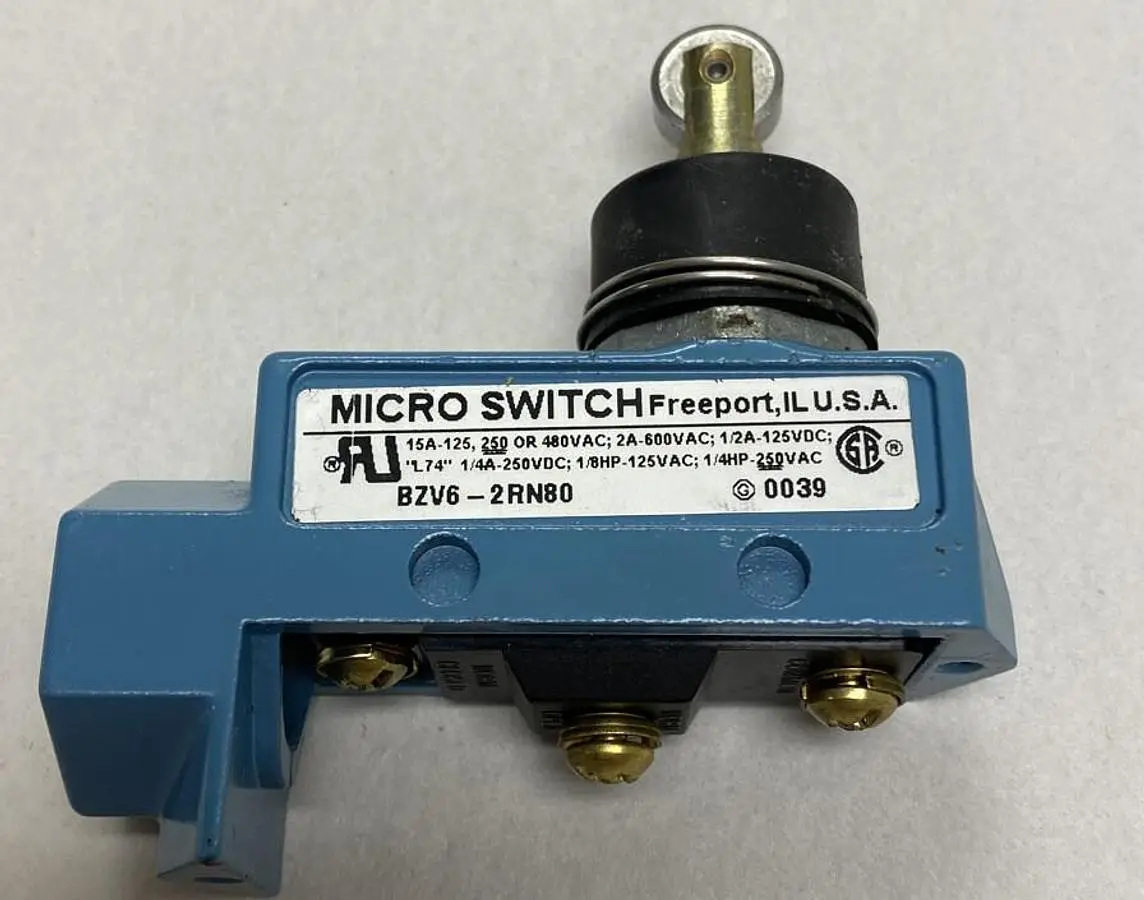 Used MICRO SWITCH BZV6-2RN80 Miscellaneous Equipment (Electrical & Power) | Surplus Asset Holdings #1190463