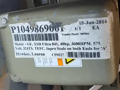 USED GENERAL ELECTRIC M9563