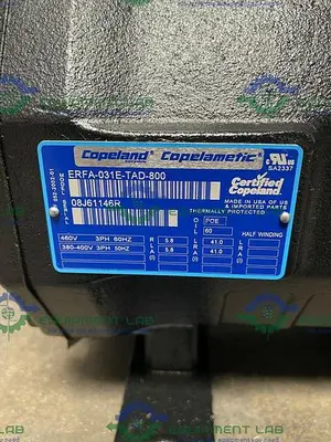 USED COPELAND COPELAMETIC ERFA-031E-TAD-800 REFRIGERATION COMPRESSOR