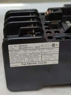 Used FUJI ELECTRIC 2RCOFO1 Miscellaneous Equipment (Electrical & Power) | Surplus Asset Holdings #1202969