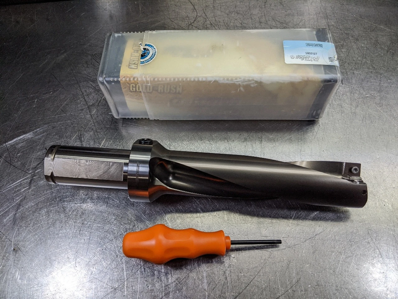 Ingersoll 1.75" Coolant  3XD Indexable Drill 1.5" Shank QR0445134N7R02 (LOC2629)