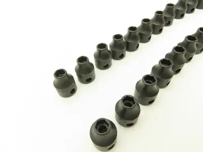 Williams 2M-607 IMP 3/8" Drive 7MM 6 Point Impact Socket Shallow Lot of 22