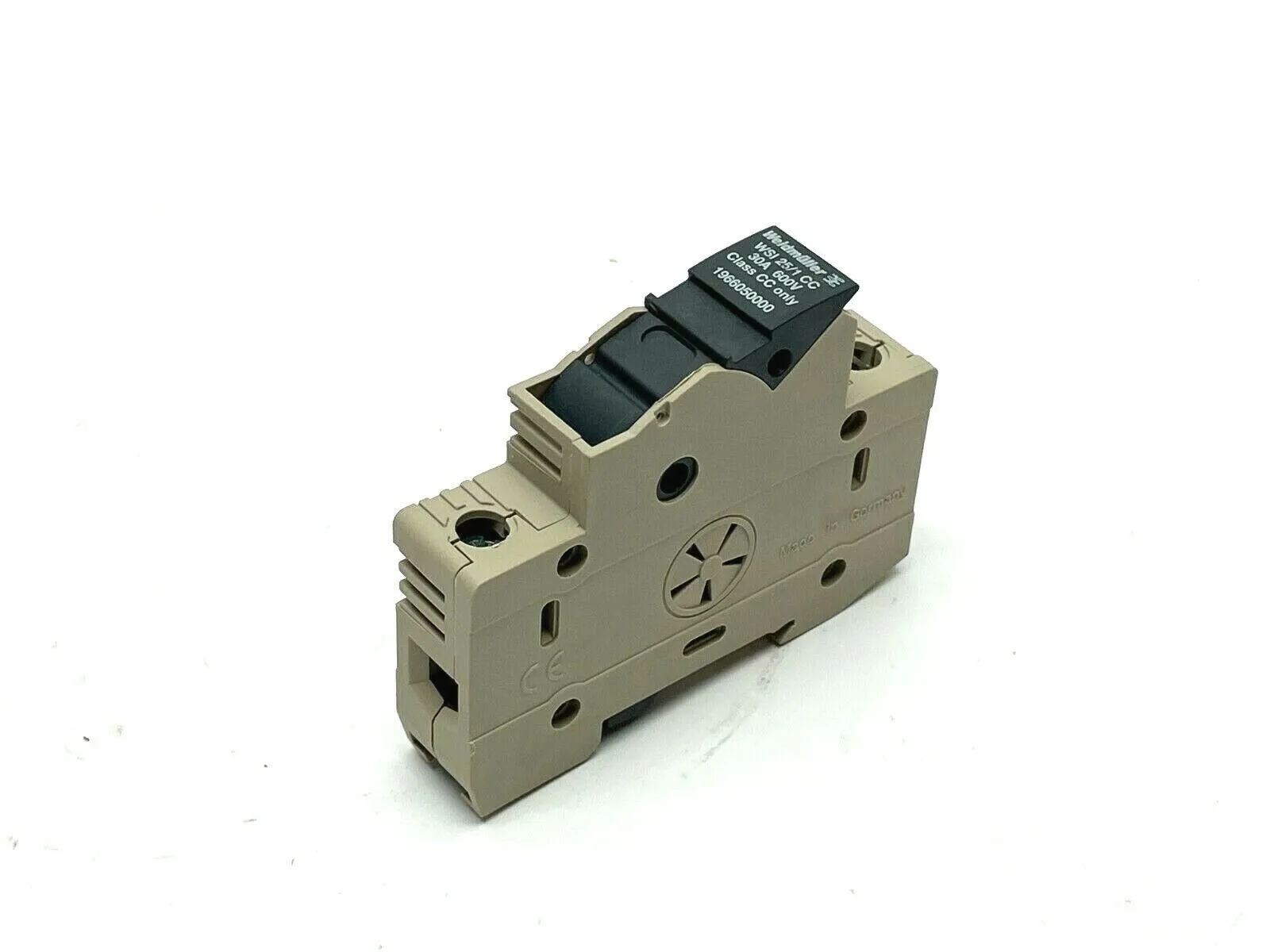 WSI 25/1 | Weidmuller  Fuse Terminal Screw Connection - Used