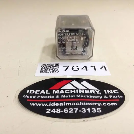 Used POTTER & BRUMFIELD KUMP11A18 Relays & Switches Michigan US | Ideal Machinery #576187