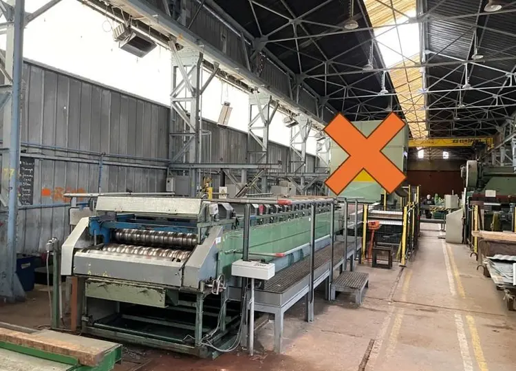 Used DIMECO PROFILING LINE SILO PANELS 1000 MM Uncoilers | Apt International N.V #373363