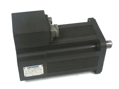 USED VICKERS FAS-K2-120-030-00-02-00 BRUSHLESS SERVO MOTOR 3000 RPM
