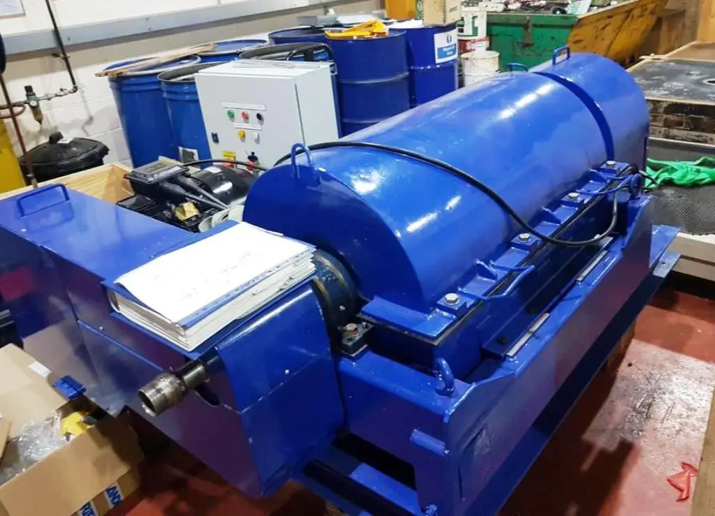 Sharples P3000 decanter centrifuge, 316SS.