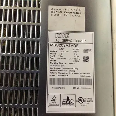 USED DYNAX MSS203A2VDE