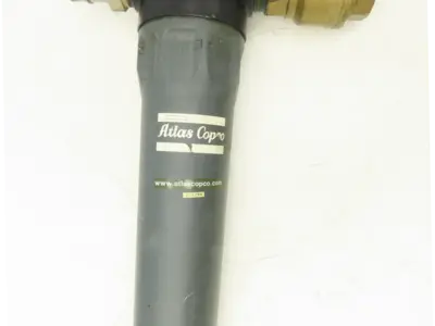 Atlas Copco DD550+ Compressed Air Filter 232psi with 3" Ball Valve 2901-2003-10